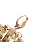 Image 6 of Vintage two-tone gold pendant with enamel portrait