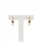 Image 1 of Gold Hoops with Meander Pattern
