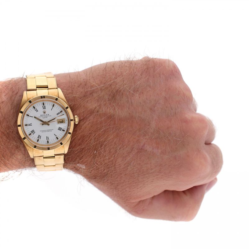 Image 15 of Rolex Date 1501 18ct Gold Vintage Watch
