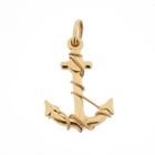 Image 4 of Gold pendant of an anchor
