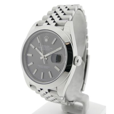 Image 2 of Rolex Datejust 41mm 'Rhodium' 126300; Automatic men's watch