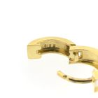 Image 7 of Two-tone gold earrings with zirconia