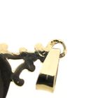 Image 7 of Gold pendant with blood coral