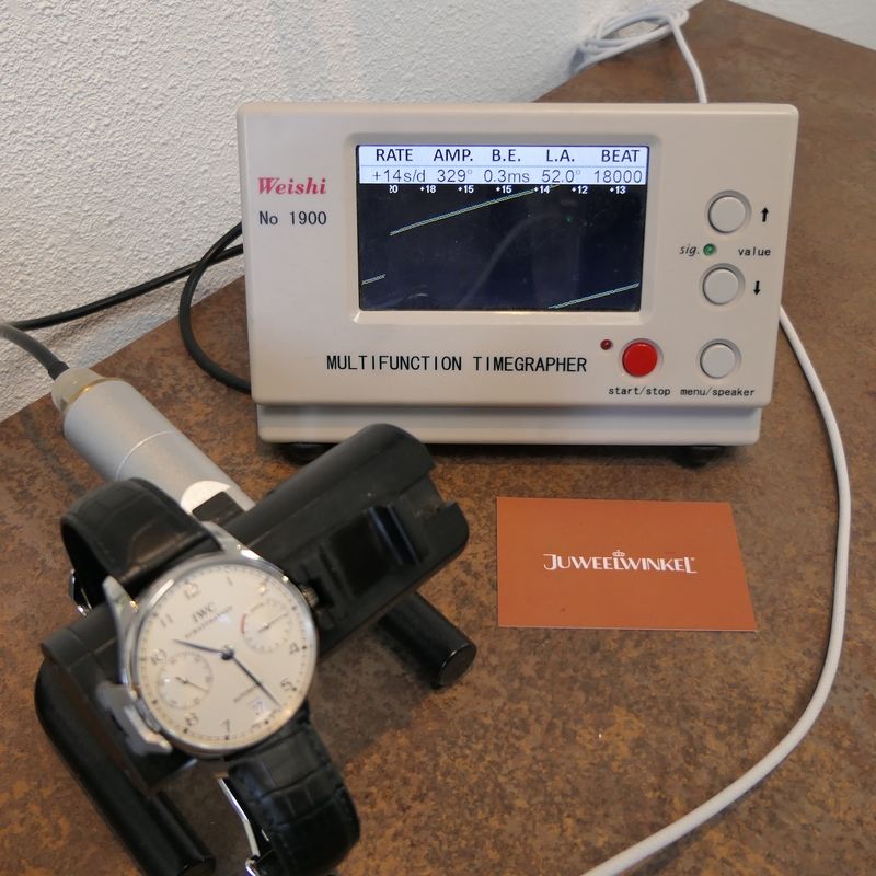 Image 27 of IWC Portuguese '7 Days' Platinum IW5001-04; Platinum men's watch (500 pieces limited edition)