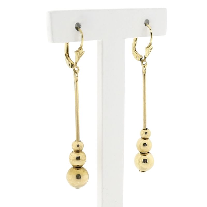 Image 3 of 8 carat earrings with balls