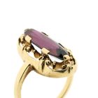 Image 5 of Gold ring with garnet