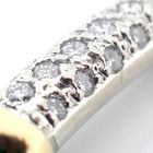 Image 8 of Two-tone gold fantasy link bracelet with diamonds; 2.85 ct.