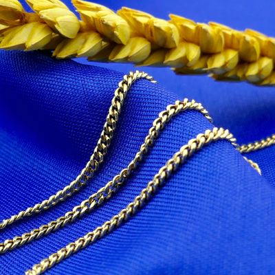 Image 2 of Gold gourmet link chain