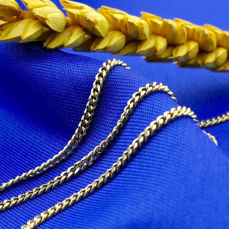 Image 2 of Gold gourmet link chain