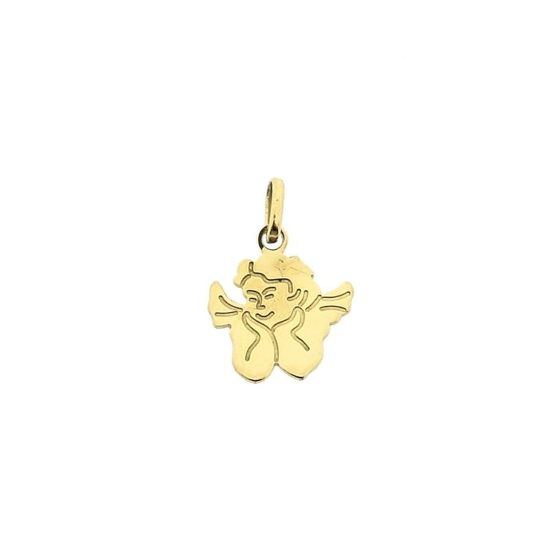 Image 1 of Gold pendant of an angel