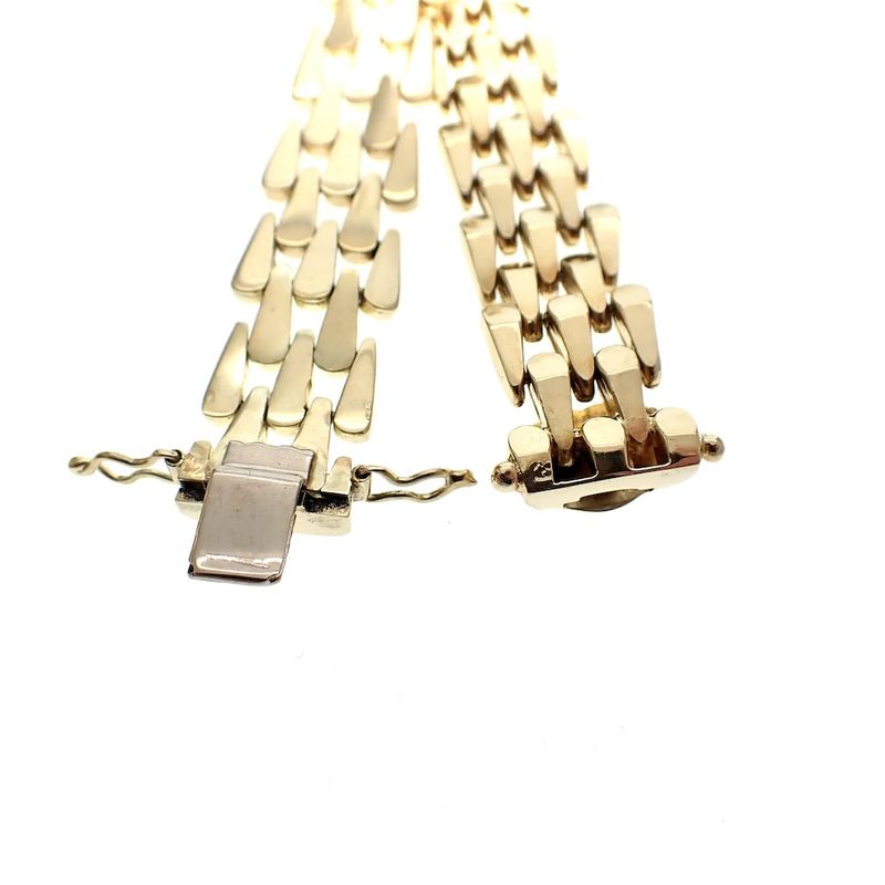 Image 6 of Vintage gold men's bracelet | 20.5 cm