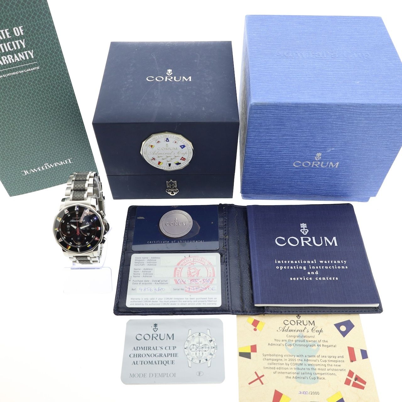 Corum Admiral's Cup Chronograph Ref. 985.631.20 | Juweelwinkel.nl