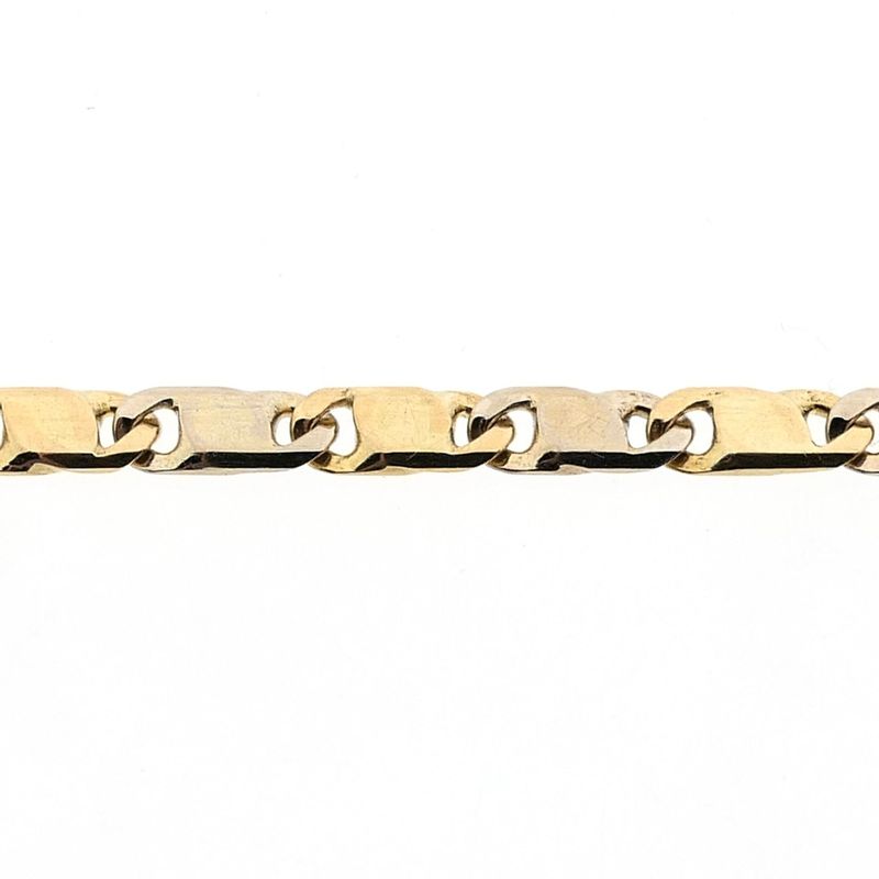 Image 5 of Bicolor gold infinity link bracelet