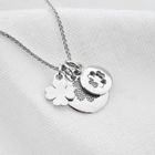 Image 4 of 9 carat necklace with four-leaf clover pendant; Guido Maria Kretschmer