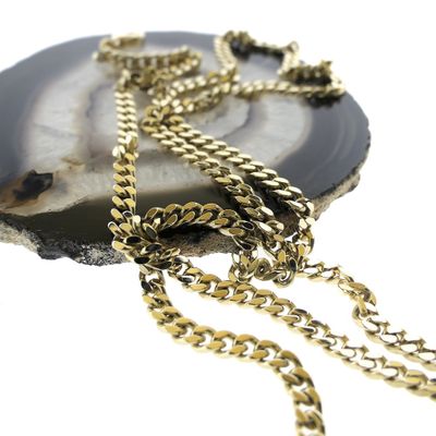 8 carat gourmet link chain Image 2 of 8 carat gourmet link chain