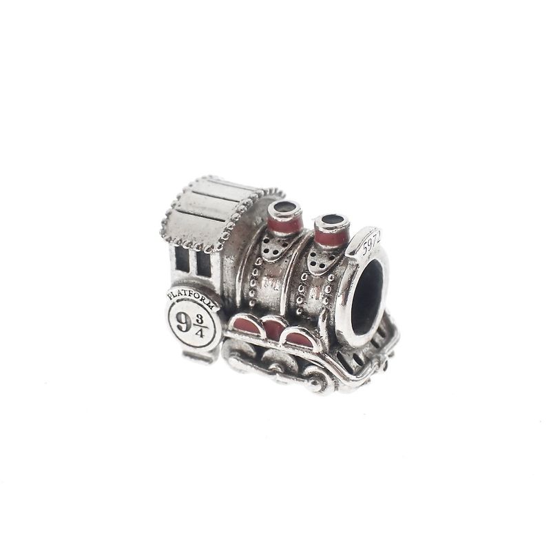 Image 1 of Pandora x Harry Potter charm; Silver; Hogwarts Express