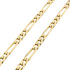 Image 6 of Gold Figaro Chain Necklace