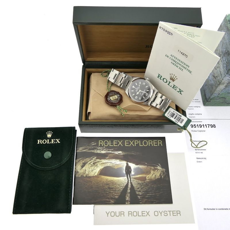 Image 20 of Rolex Explorer 36mm 114270; Automatic watch