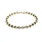 Image 3 of 8-karat Jasseron link bracelet | 19.5 cm