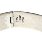 Image 4 of Silver slave bracelet with an enamel mosaic; Size S