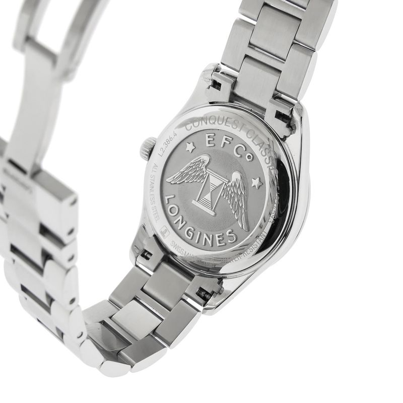 Image 13 of Longines Conquest Classic L2.386.4.87.6 2; Women's watch with diamonds