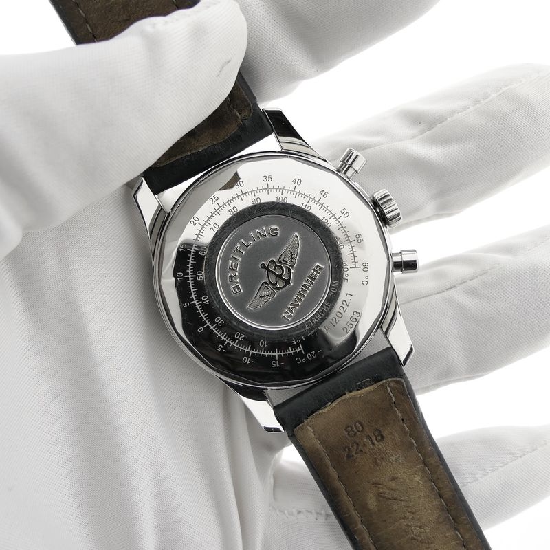 Image 10 of Breitling Navitimer Cosmonaute A12033; 24-hour men's watch
