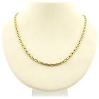 Image 1 of Gold anchor link necklace