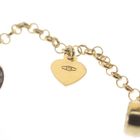 Image 6 of 9 crt. Anchor link bracelet | 19.5 cm