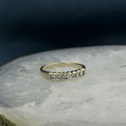 Image 2 of Gold ring with diamond | 0.28 ct.