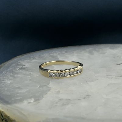 Gold ring with diamond | 0.28 ct. Image 2 of Gold ring with diamond | 0.28 ct.