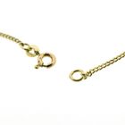 Image 3 of Gold gourmet link chain; 45.5 cm