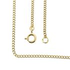 Image 1 of Gold thin gourmet link chain