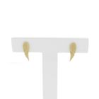 Image 1 of Gold wing stud earrings