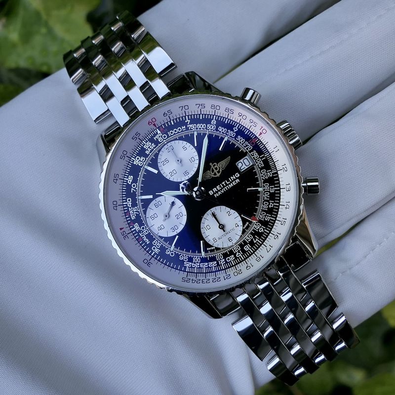 Image 17 of Breitling Old Navitimer A13322; Automatic Chronograph Men's Watch