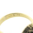 Image 7 of Vintage gold ring with Tahitian pearl