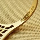 Image 5 of 18K Gold Ring with Amethyst | Vintage