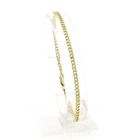 Image 1 of Gold gourmet link bracelet | 20 cm