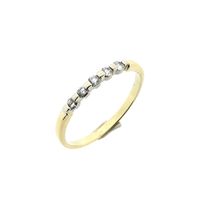 Gold ring with diamond | 0.20 ct.