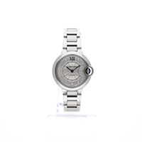 Cartier Ballon Bleu 33mm 3489 / W4BB0021; Automatic women's watch with diamonds