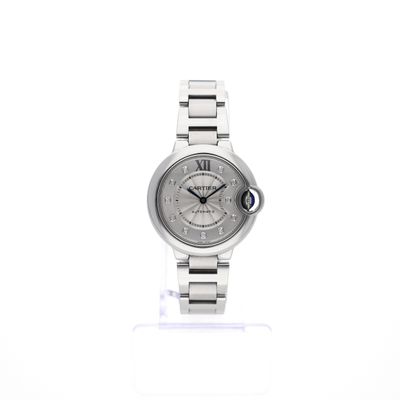 Image 1 of Cartier Ballon Bleu 33mm 3489 / W4BB0021; Automatic women's watch with diamonds