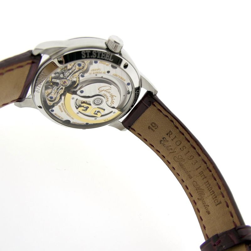 Image 20 of Glashütte Original PanoMaticReserve; Automatic men's watch
