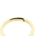 Image 7 of Bicolor Gold Wedding Ring with Diamond; 0.02 ct.
