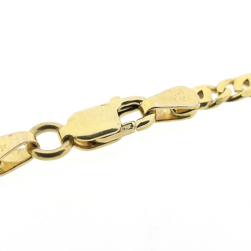 Image 4 of Gold navy link chain | 55.5 cm