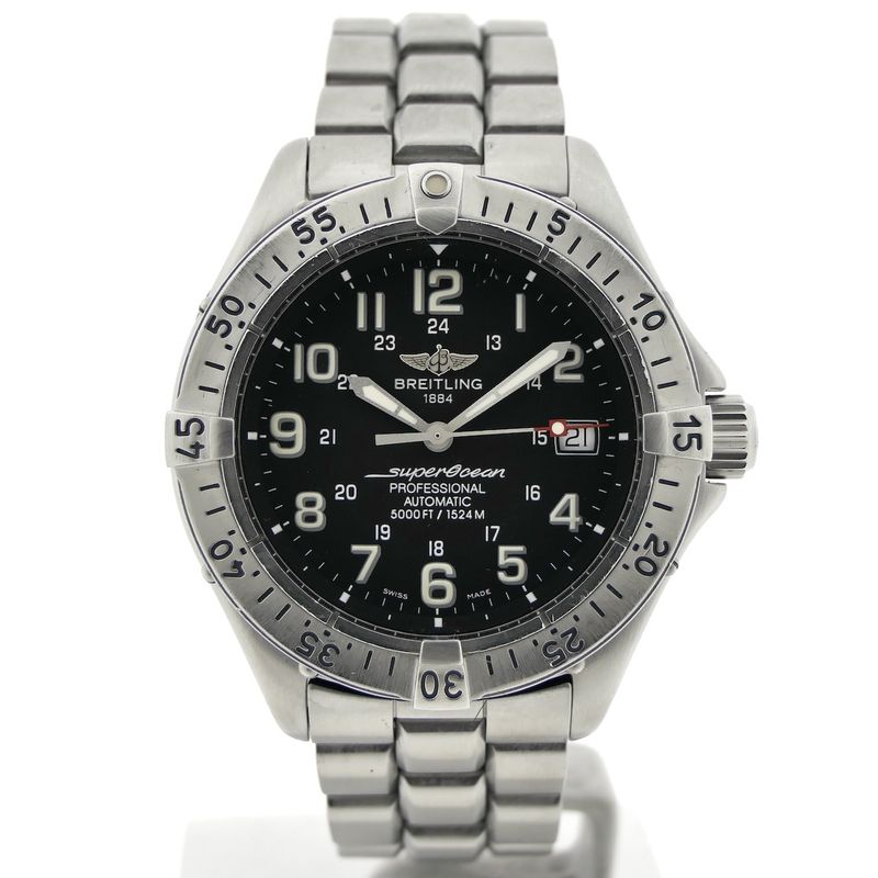 Image 1 of Breitling Superocean A17345; Automatic men's diving watch