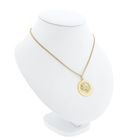 Image 4 of Gold zodiac sign pendant; Leo