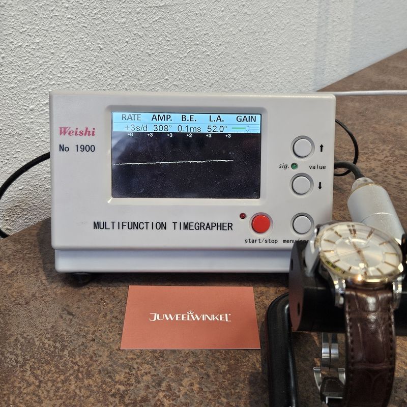 Image 18 of Maurice Lacroix Pontos 'Day-Date' PT6158; Automatic 18k gold/steel men's watch