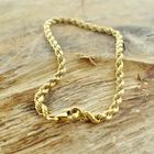 Image 2 of 18K Gold Twisted Bracelet | 19 cm