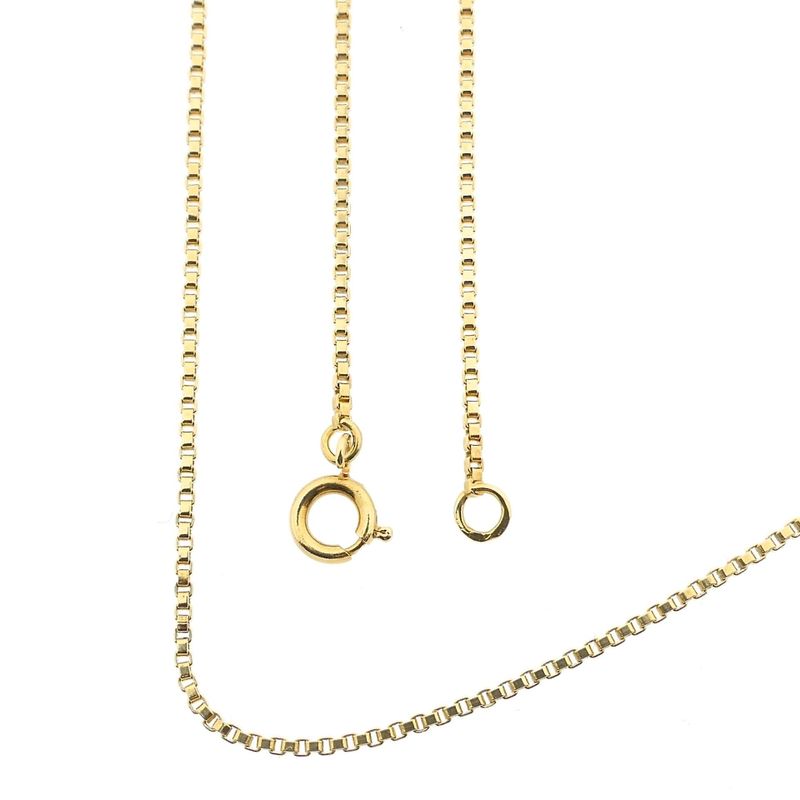 Image 1 of Golden Venetian link chain