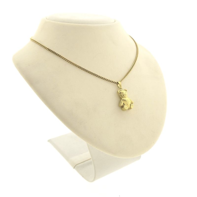 Image 5 of Gold teddy bear pendant
