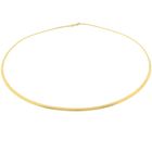 Image 4 of Gold Omega link necklace | 42.5 cm